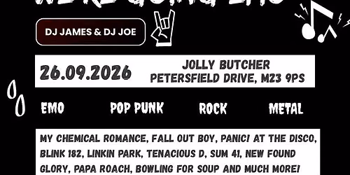 Say It Ain\u2019t So Were Going Emo #2 featuring DJ James & DJ Joe