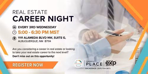 Real Estate Career Night - Building 6 Figure Careers in Real Estate