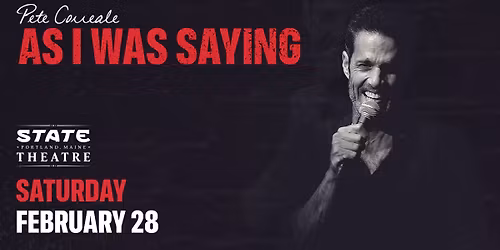 Pete Correale: As I Was Saying