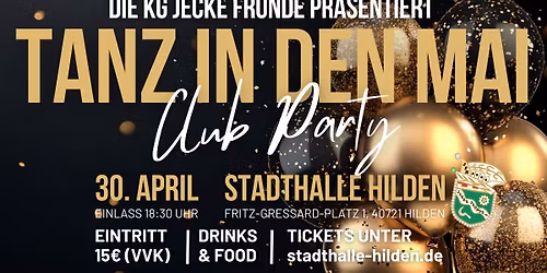 "Tanz in den Mai" Club Party 2026