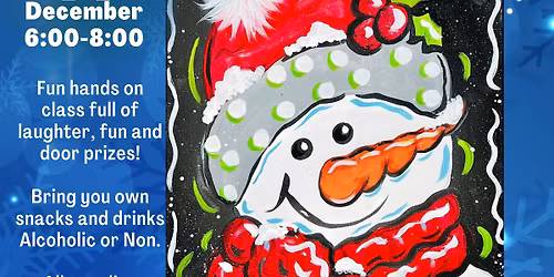 Paint & Sip: Snowman