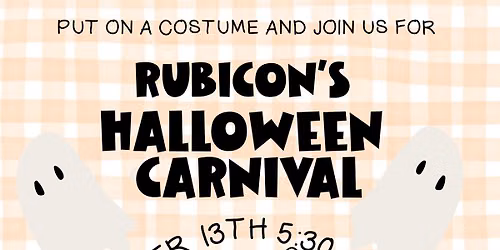 Rubicon's SPOOKTACULAR Halloween Carnival