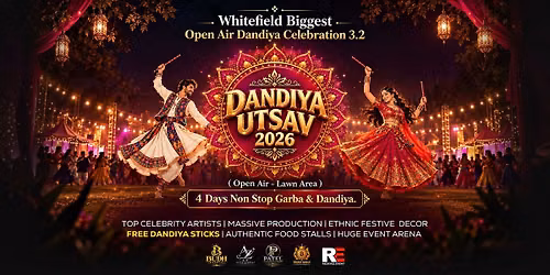 Whitefield Biggest Open Air Dandiya Utsav 2026