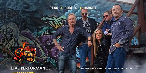Jake's Garage 5.0 LIVE at Reno Public Market!