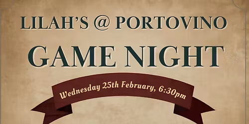Lilah's @ Portovino Game Night