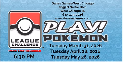 Pokemon Monthly Challenge