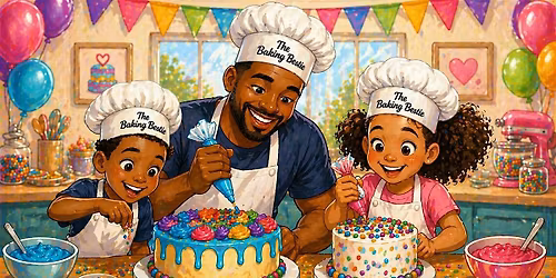 The Baking Bestie Presents: Daddy & Me Mini Cake Decorating Mixer!