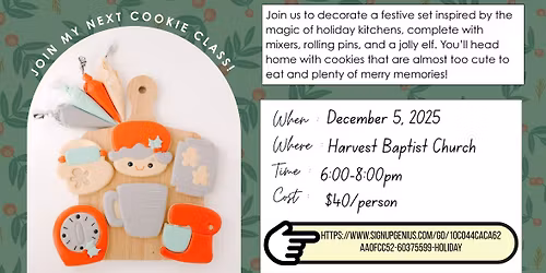 Cookie Decorating Class!
