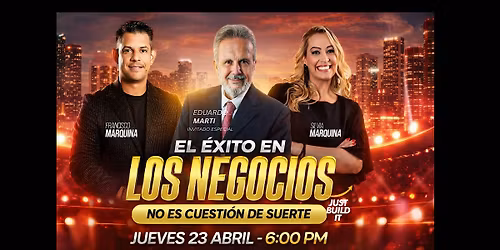 EL EXITO EN LOS NEGOCIOS NO ES CUESTION DE SUERTE