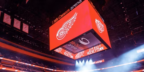 Parking Vegas Golden Knights at Detroit Red Wings