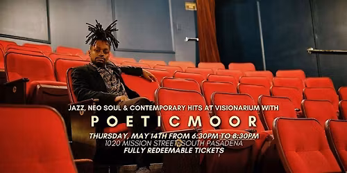 Jazz, Neo Soul & Contemporary Hits with PoeticMoor at Visionarium