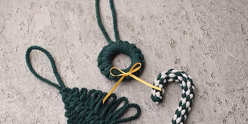 Macrame Christmas Decorations Class