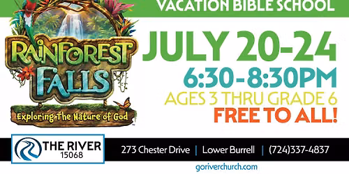 Rainforest Falls VBS @ The River 15068