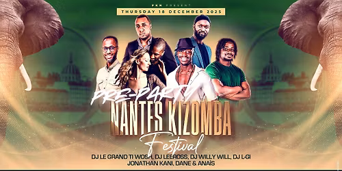 Pr\u00e9- Party Nantes Kizomba Festival 2025