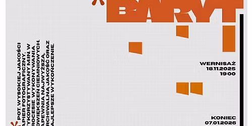 BARYT | wystawa fotografii