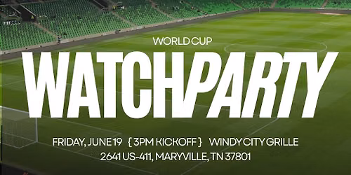 USA vs Australia World Cup Watch Party