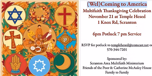 Multifaith Thanksgiving Celebration!
