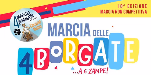 10^edizione Marcia delle 4 Borgate..a 6 zampe🐾🐶🏃‍♀️