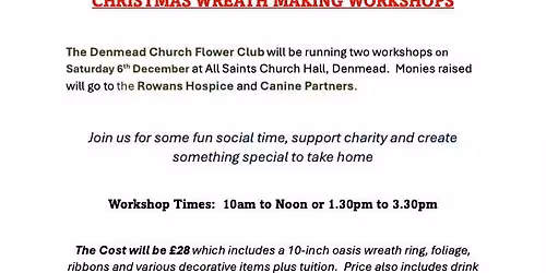 Christmas Wreath Making Workshop