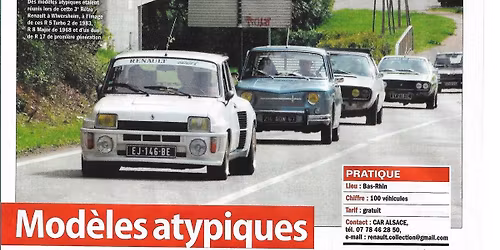 4\u00e8me R\u00e9tro renault Wiwersheim 