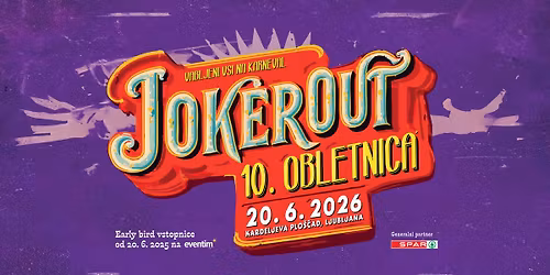 JOKER OUT KARNEVAL - 1O. OBLETNICA