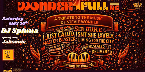 WONDER-Full DC \u272d\u272d\u272d A Tribute to the Music of Stevie Wonder