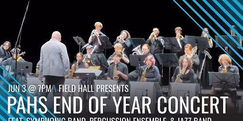 Port Angeles High School Band Program Year End Celebration Concert