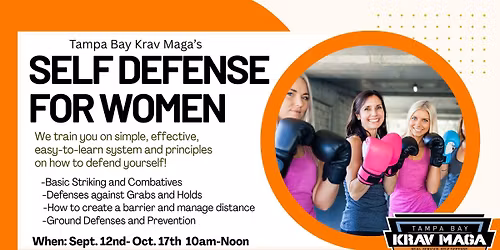 6 Week Women Self Defense Course - Fall