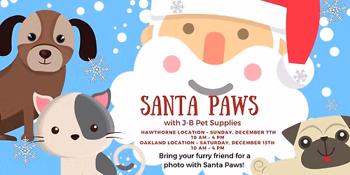 🎅📸 Annual FREE Santa Photos for Pets! 📸🎅