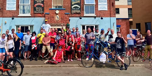 Sponsored Bike Ride '13' at The Dock Tavern