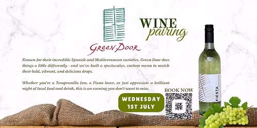 Wine Pairing Night - Green Door Wines