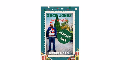 Zack Jones LIVE at AJ