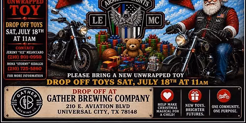 Christmas in July Toy Drive