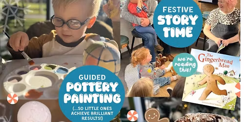 Festive Terrace Tales – Story Time & Pottery Paint at The Terrace Café