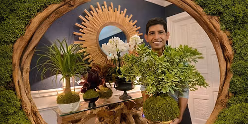 Flamingo Gardens Garden Club - The Art of Kokedama: A Live Demonstration with Edwin Sandoval