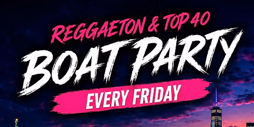 Reggaeton Boat Party NYC | Avalon Yacht at Skyport Marina \u2013 Sep 4
