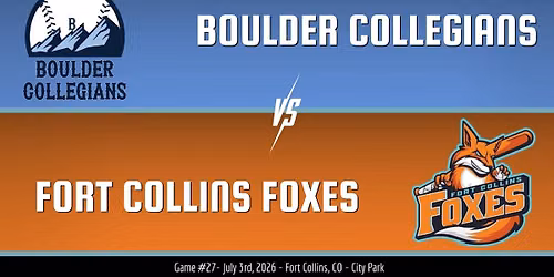 Fort Collins Foxes vs. Boulder 64s