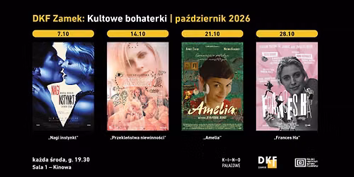 DKF Zamek: Kultowe bohaterki | pa\u017adziernik 2026