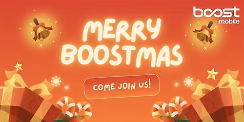 BOOSTMAS: PHOTOS WITH SANTA CLAUS & THE GRINCH!