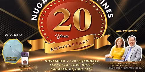 20TH YEAR NUGA BEST ANNIVERSARY