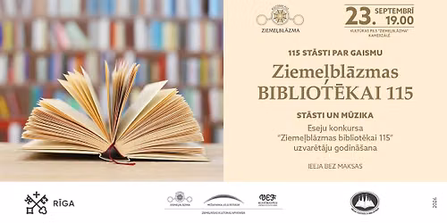 115 ST\u0100STI PAR GAISMU | ZIEME\u013bBL\u0100ZMAS BIBLIOT\u0112KAI 115 