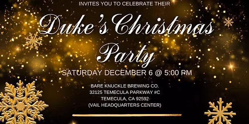 Duke\u2019s Reunion Christmas Party