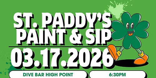 St. Patrick's Day Paint & Sip