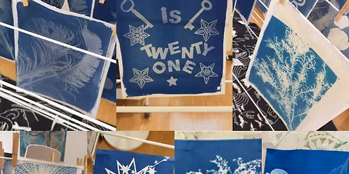 Cyanotype Printing Workshop $55