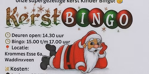 KInder Kerst Bingo