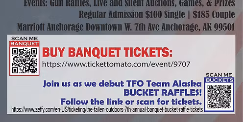 The Fallen Outdoors Team Alaska 7th Annual Banquet