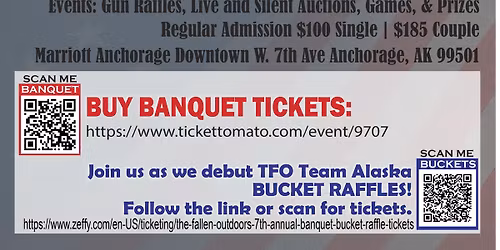 The Fallen Outdoors Team Alaska 7th Annual Banquet