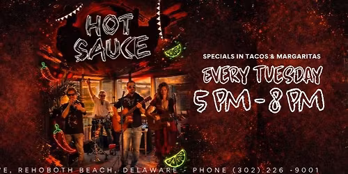 Hot Sauce Band at Aqua