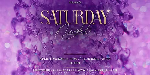 PINETA MILANO-Sabato-LISTA CUGINI | Aperitivo\/serata\/tavoli