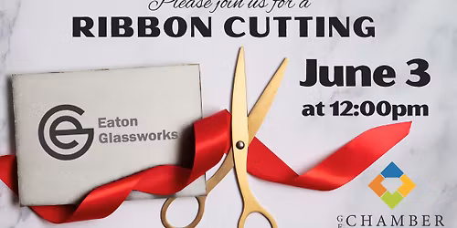 Ribbon Cutting- Eaton Glassworks